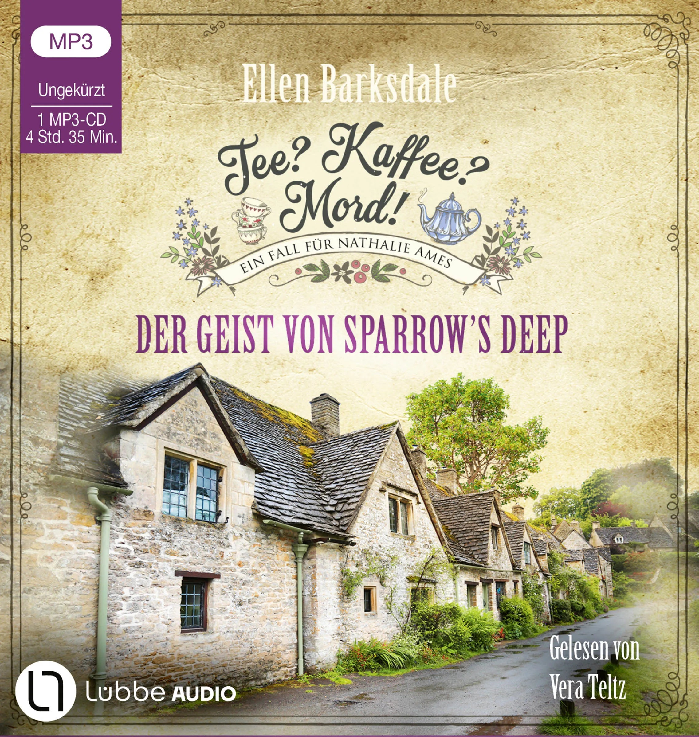 Cover: Tee? Kaffee? Mord! - Der Geist von Sparrow's Deep (Hörbuch CD) von Ellen Barksdale