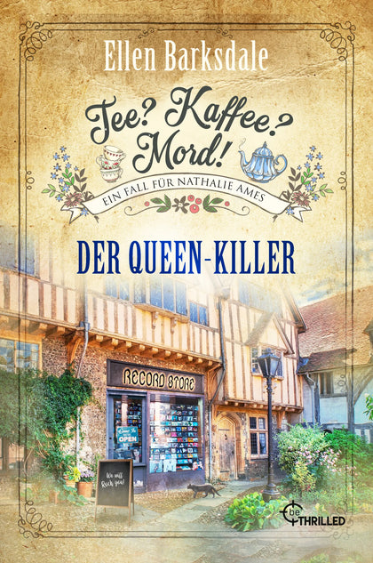 Buchcover von 'Tee? Kaffee? Mord! Der Queen-Killer' - Taschenbuch von Ellen Barksdale