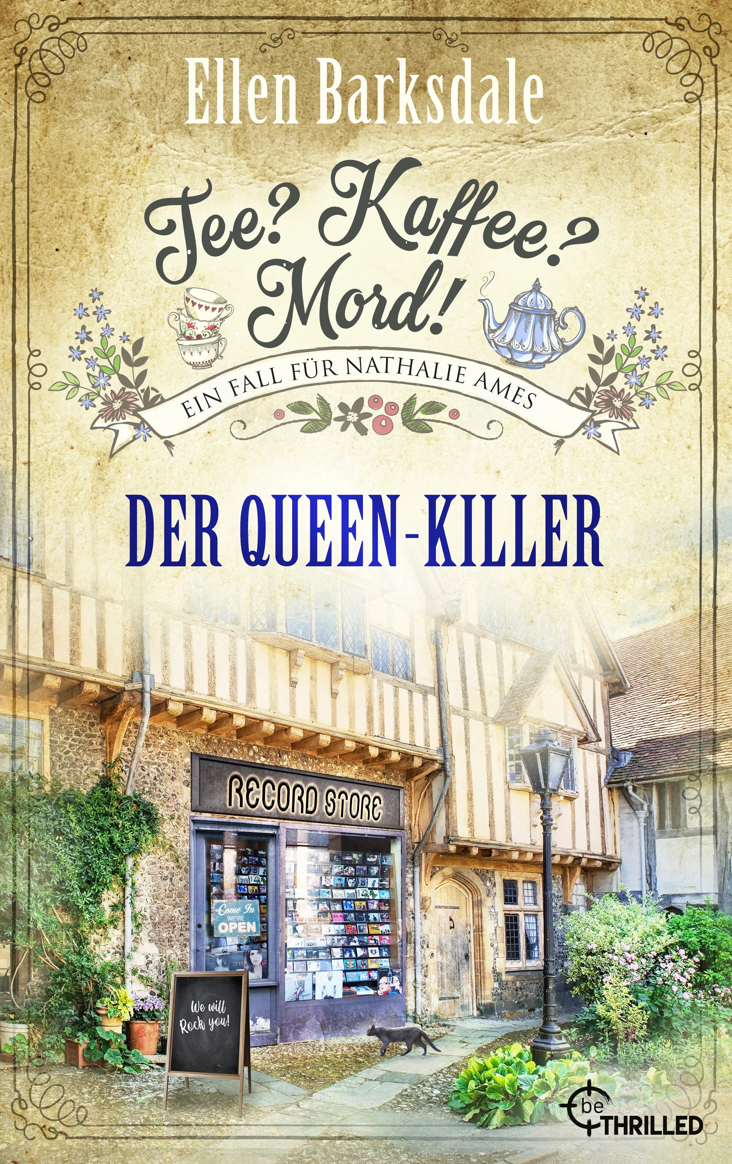Cover: Tee? Kaffee? Mord! Der Queen-Killer (E-Book) von Ellen Barksdale