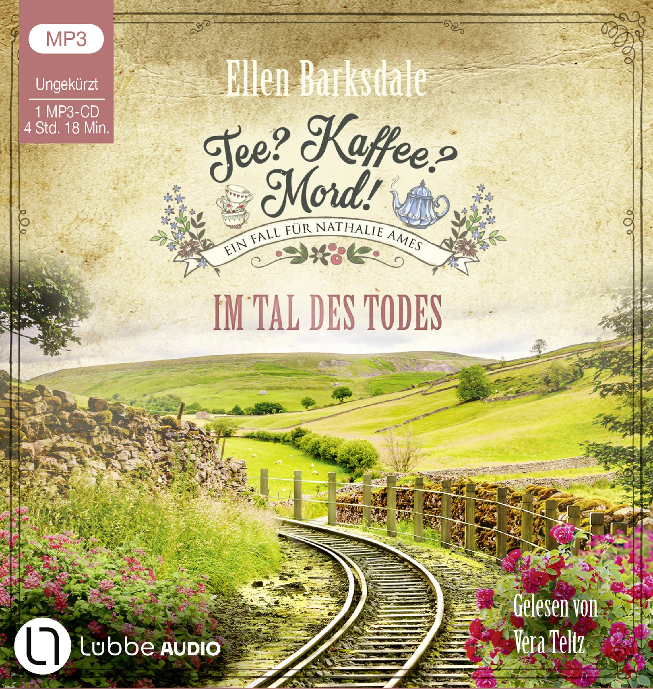Cover: Tee? Kaffee? Mord! - Im Tal des Todes (Hörbuch CD) von Ellen Barksdale