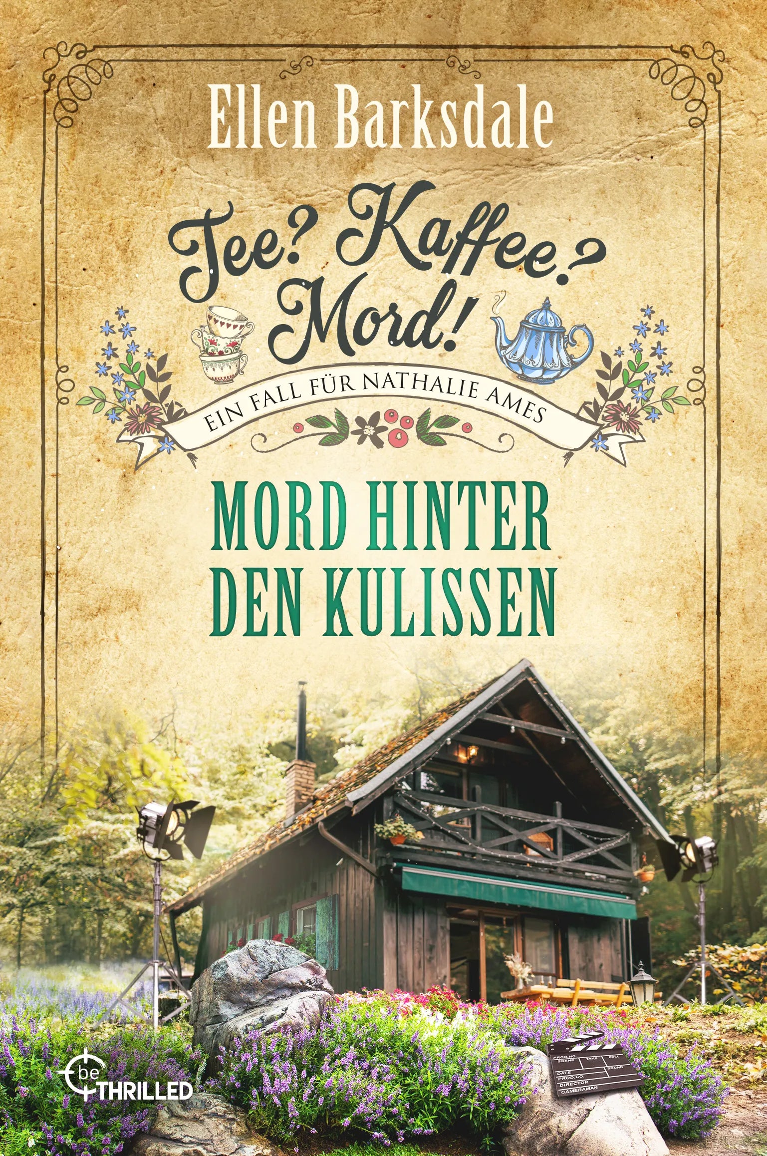 Cover: Tee? Kaffee? Mord! Mord hinter den Kulissen (E-Book) von Ellen Barksdale