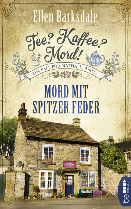 Buchcover von 'Tee? Kaffee? Mord! Mord mit spitzer Feder' - Taschenbuch von Ellen Barksdale
