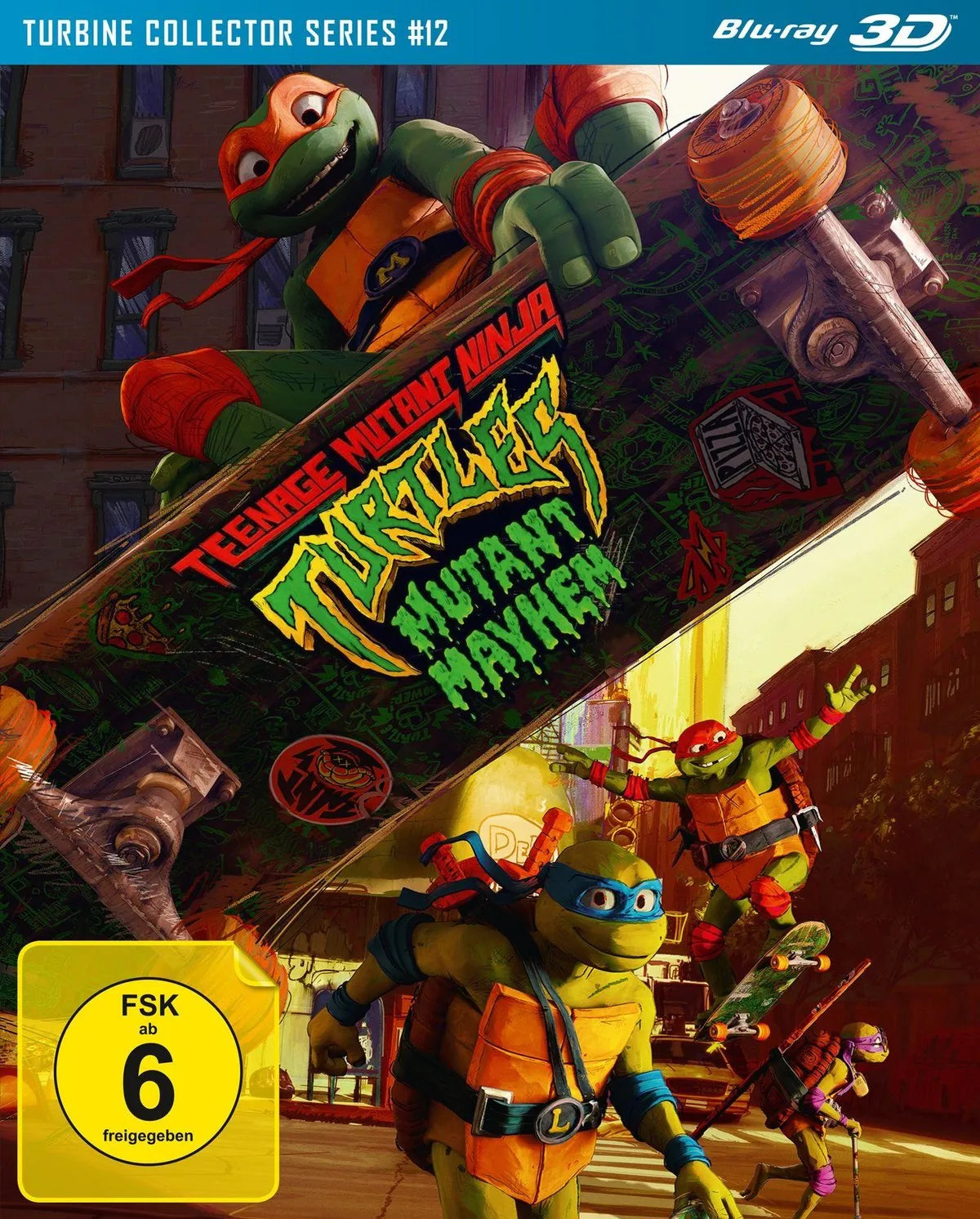 Teenage Mutant Ninja Turtles: Mutant Mayhem 3D - Blu-ray 3D