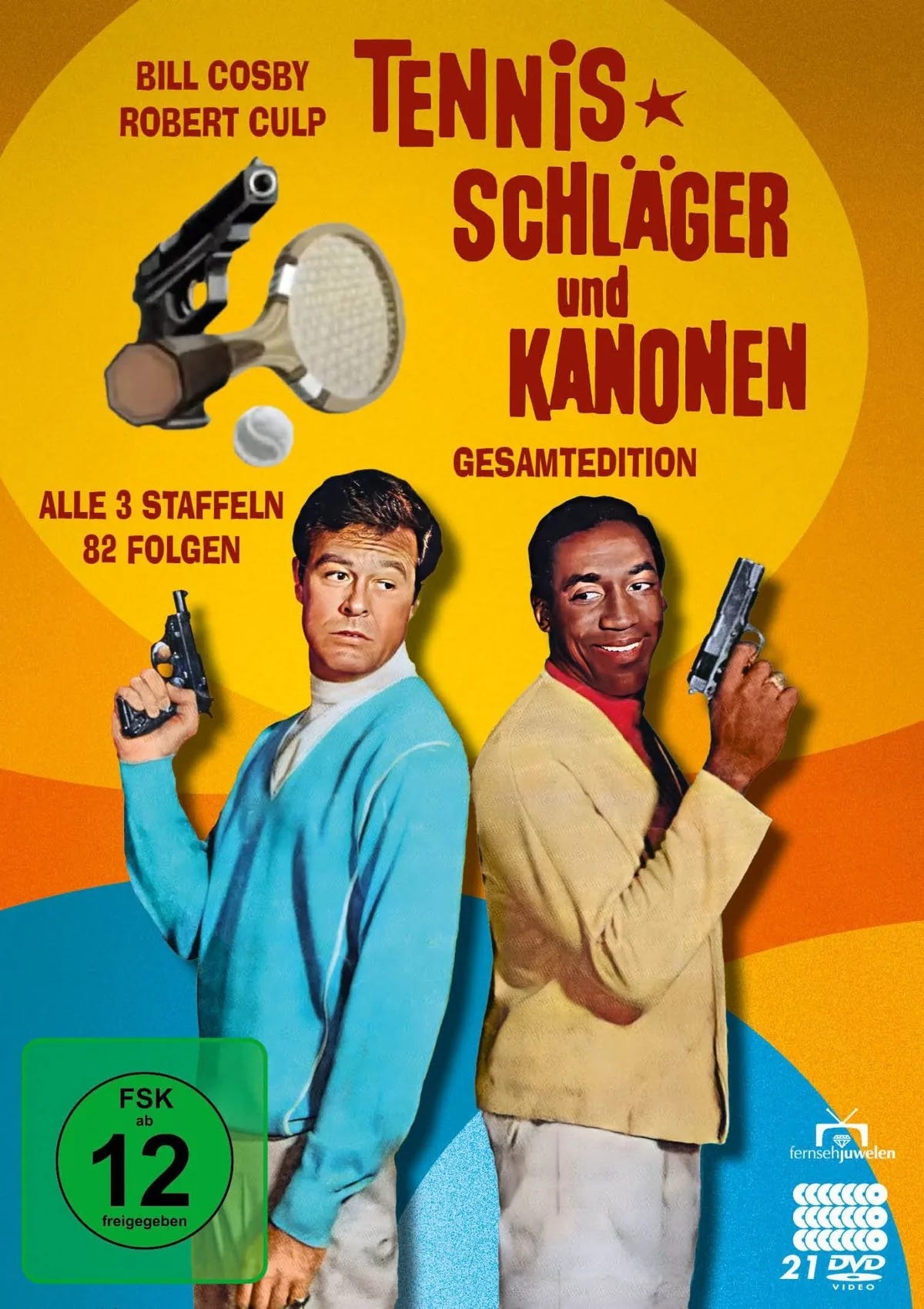 Tennisschläger und Kanonen (I Spy) - Gesamtediti - DVD