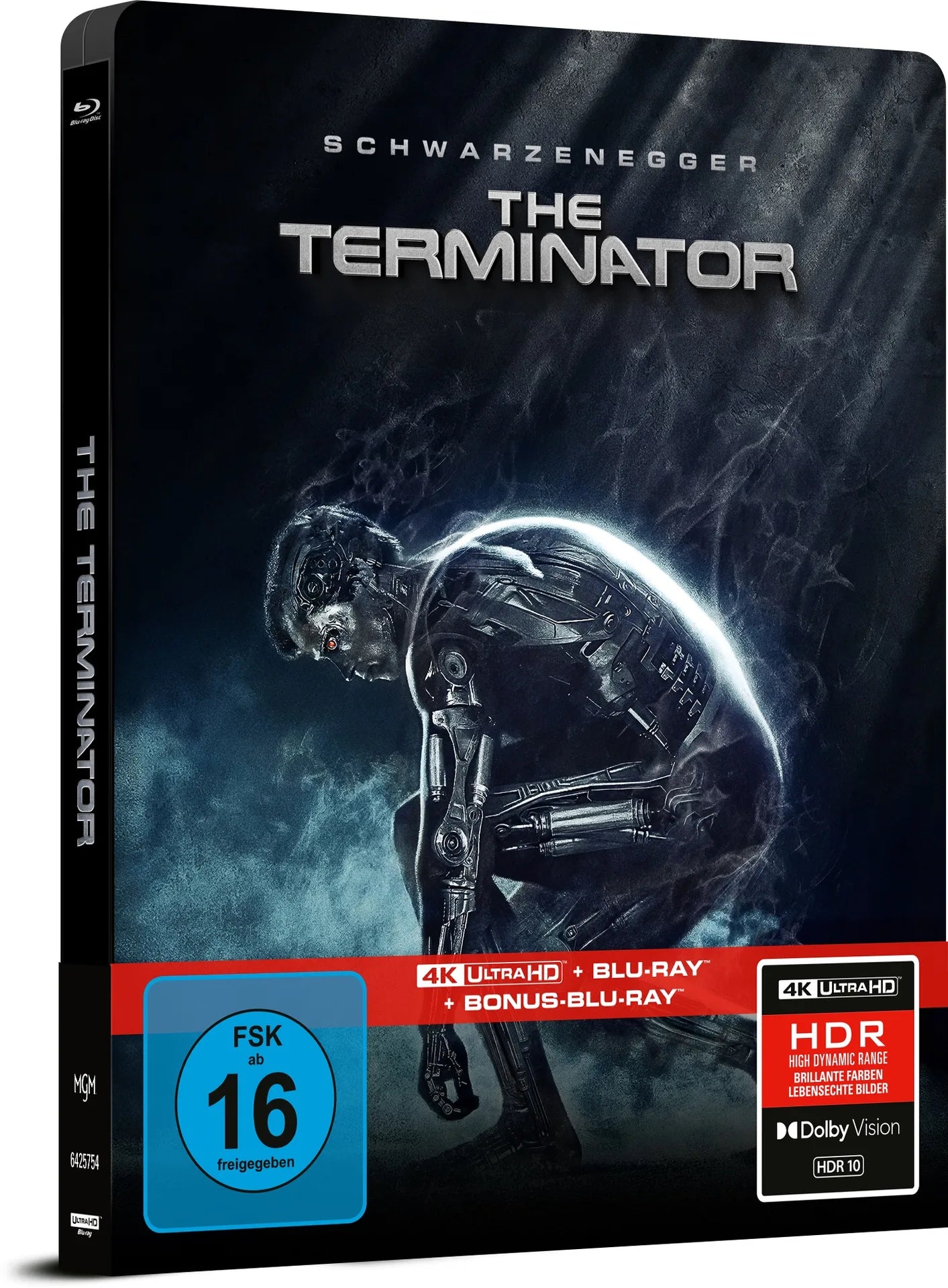 Produktansicht 1 von Terminator - Limitiertes 3-Disc SteelBook Cover B – 4K UHD Blu-ray