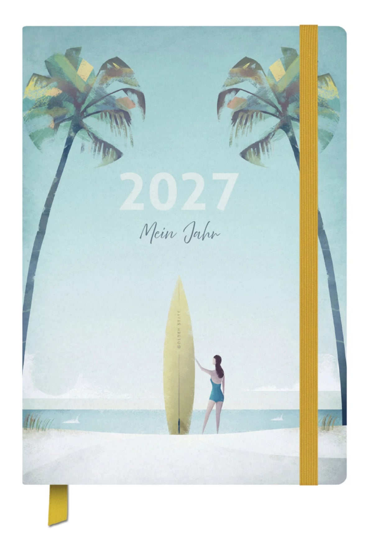 Taschenkalender: Terminkalender Classic Timer Beach 2027