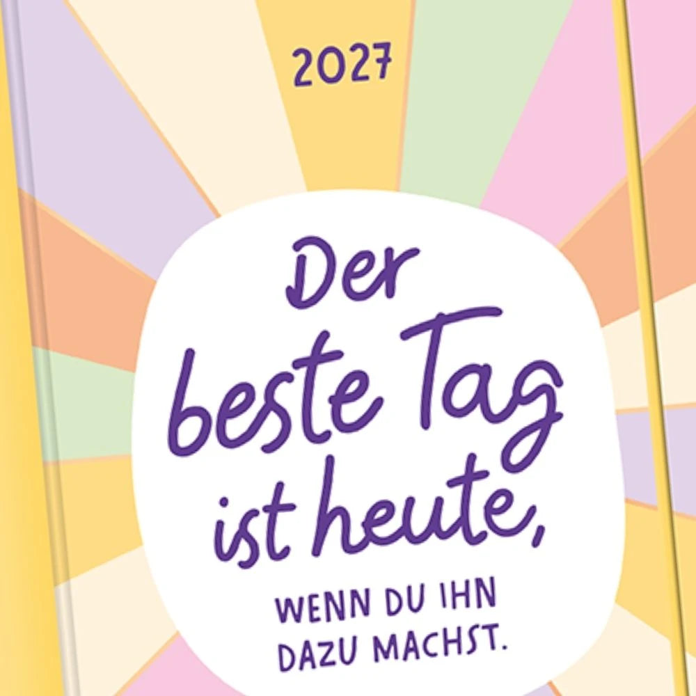 Terminplaner 2027 Der beste Tag – Ansicht