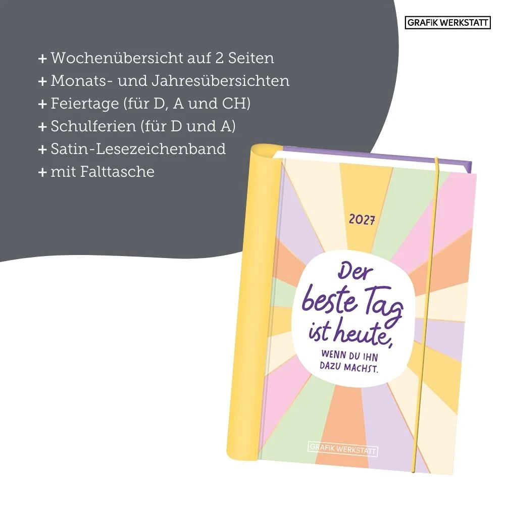 Terminplaner 2027 Der beste Tag – Ansicht