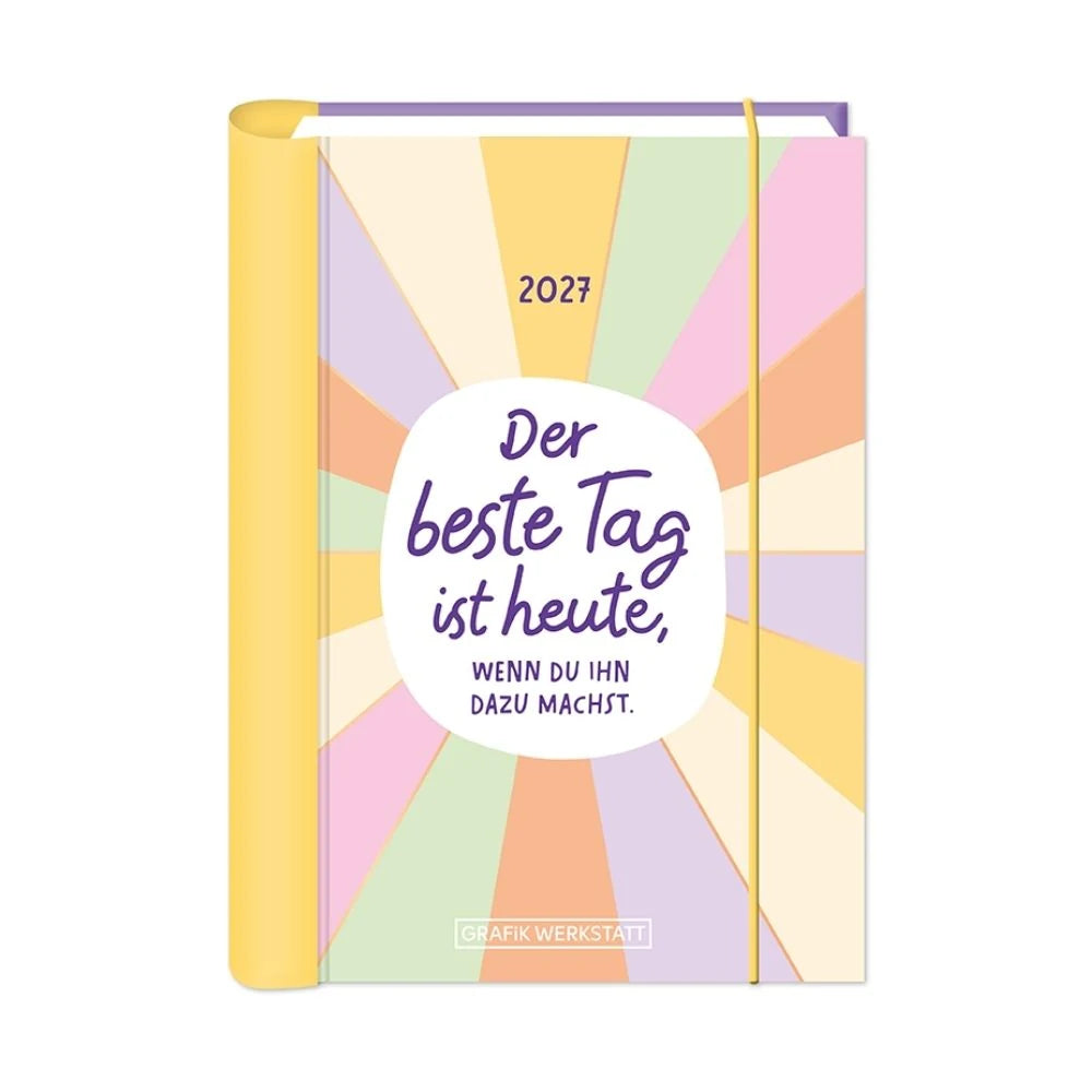 Taschenkalender: Terminplaner 2027 Der beste Tag