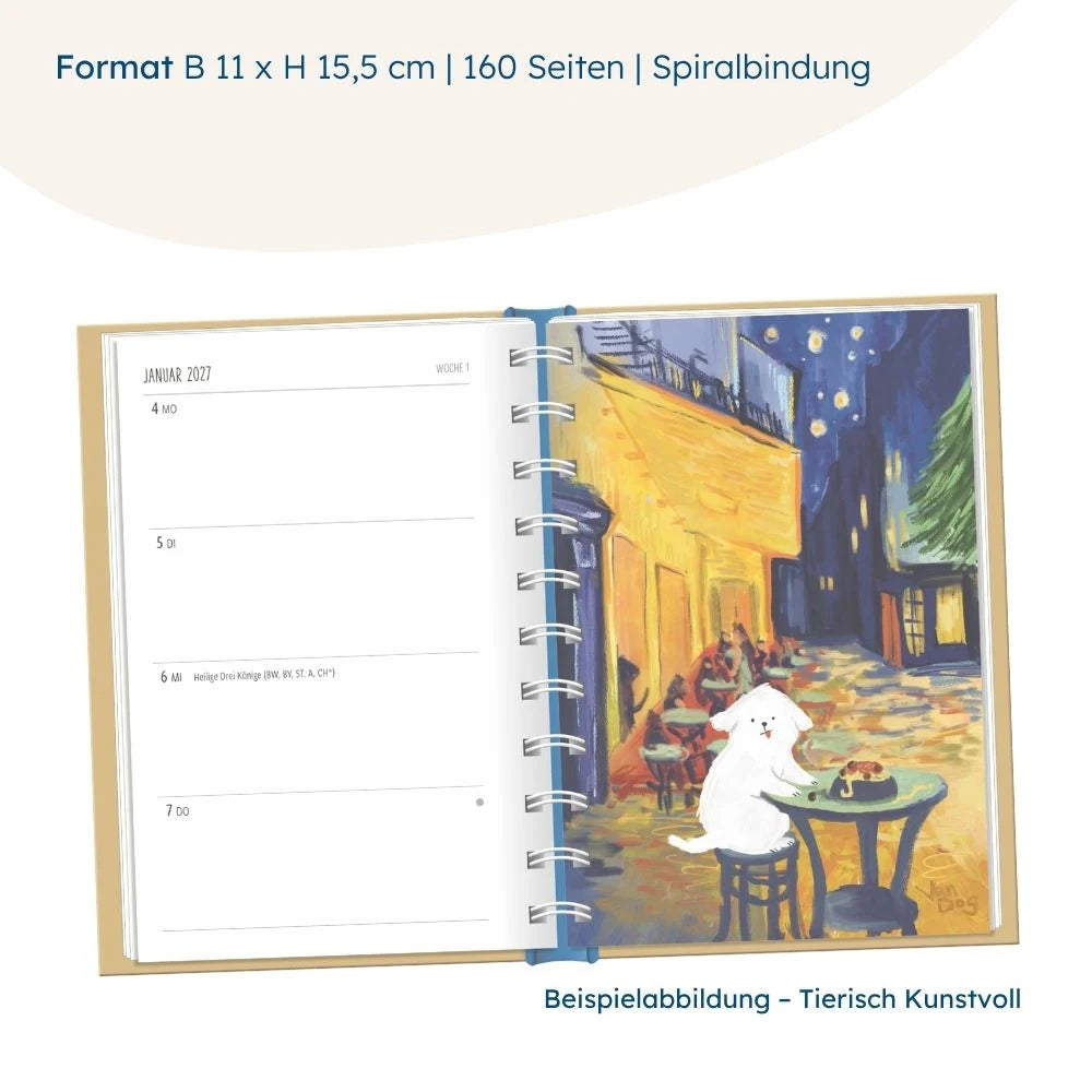 Terminplaner 2027 Herzensjahr – Ansicht