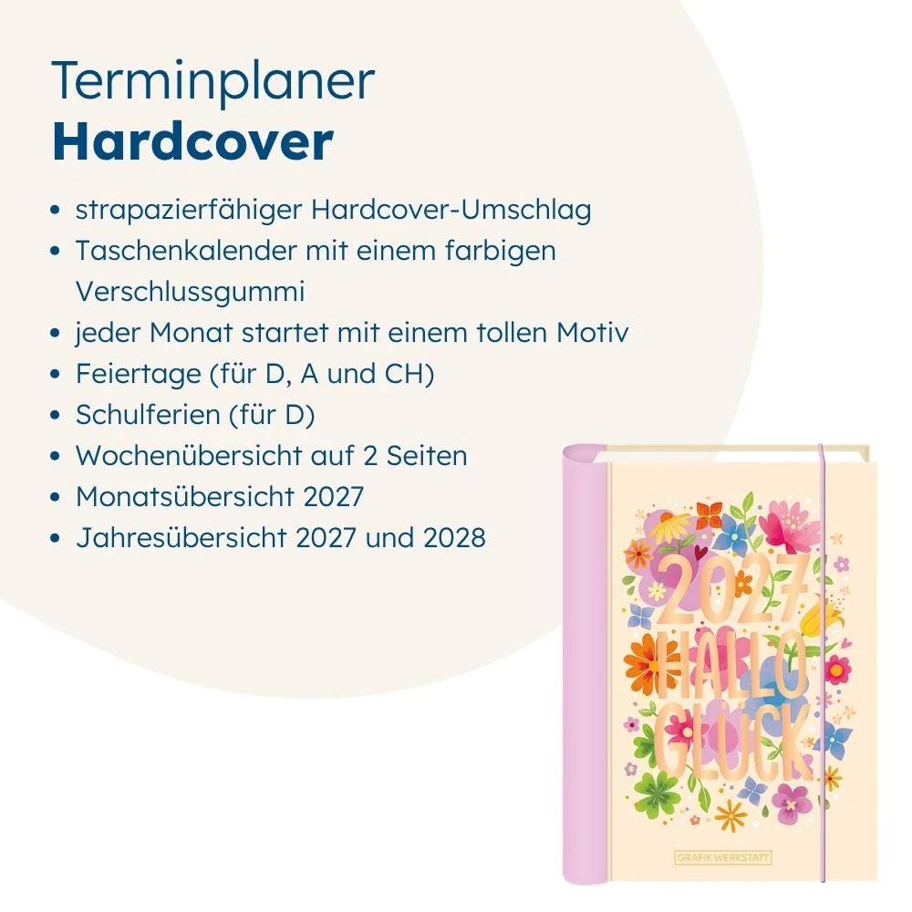 Terminplaner 2027 Nimm dir Zeit – Ansicht