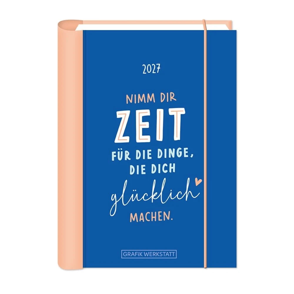Taschenkalender: Terminplaner 2027 Nimm dir Zeit