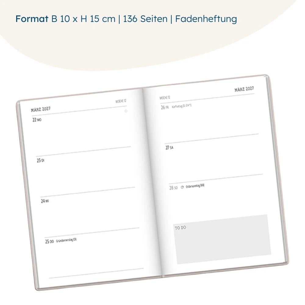 Terminplaner Letterart 2027 wird wundervoll – Ansicht
