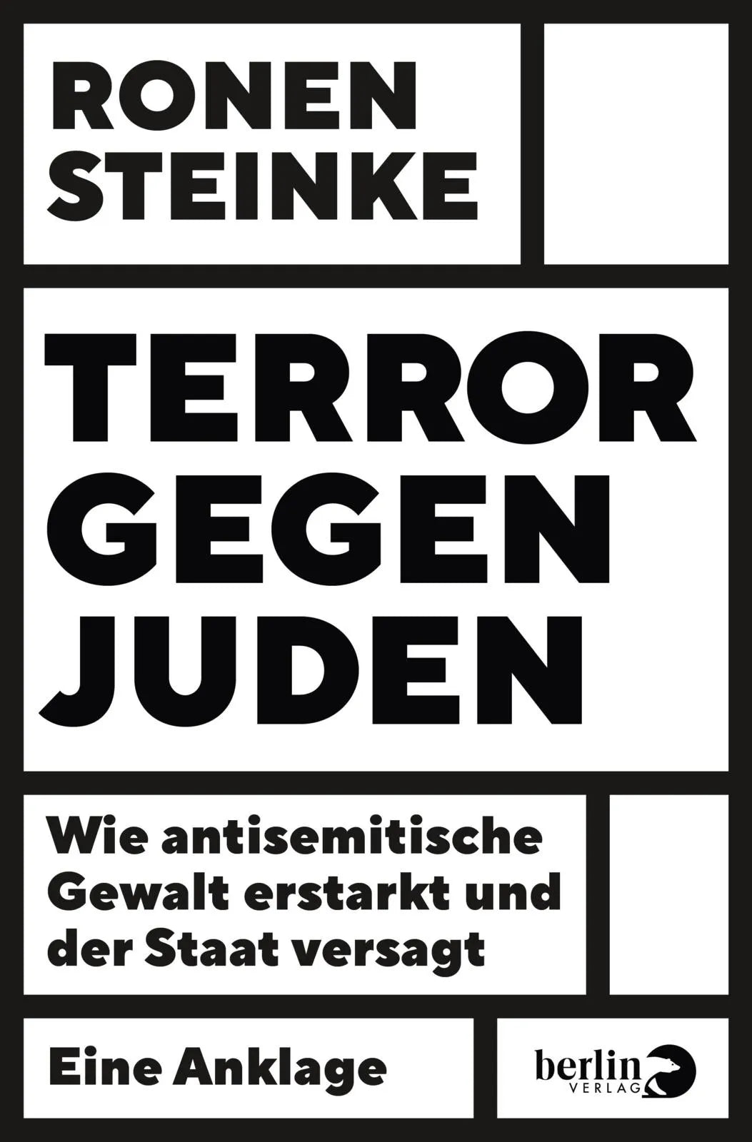 Buchcover von 'Terror gegen Juden' - Paperback von Ronen Steinke