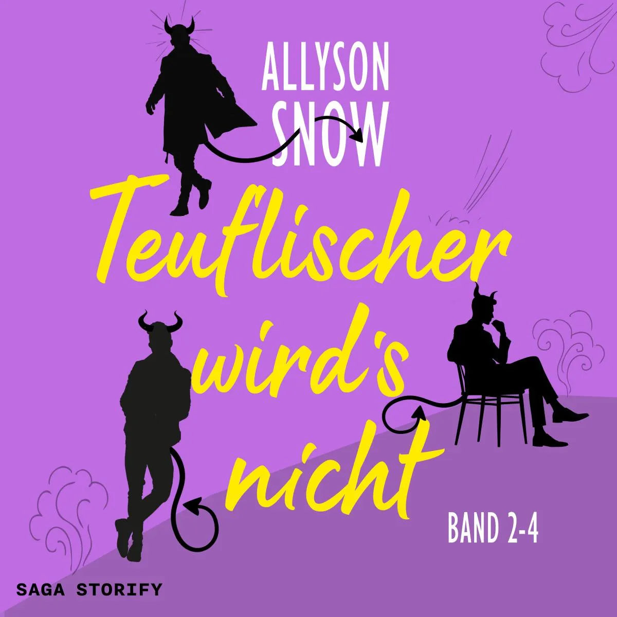 Cover: Teuflischer wird's nicht: Band 2-4 (Hörbuch Download) von Allyson Snow