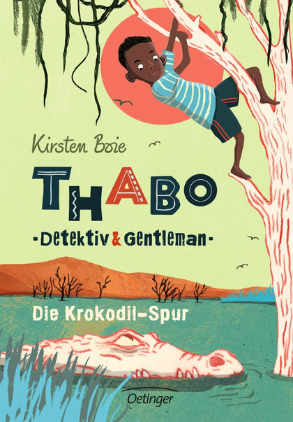 Buchcover von 'Thabo. Detektiv &amp; Gentleman 2. Die Krokodil-Spur' - Gebundene Ausgabe von Kirsten Boie