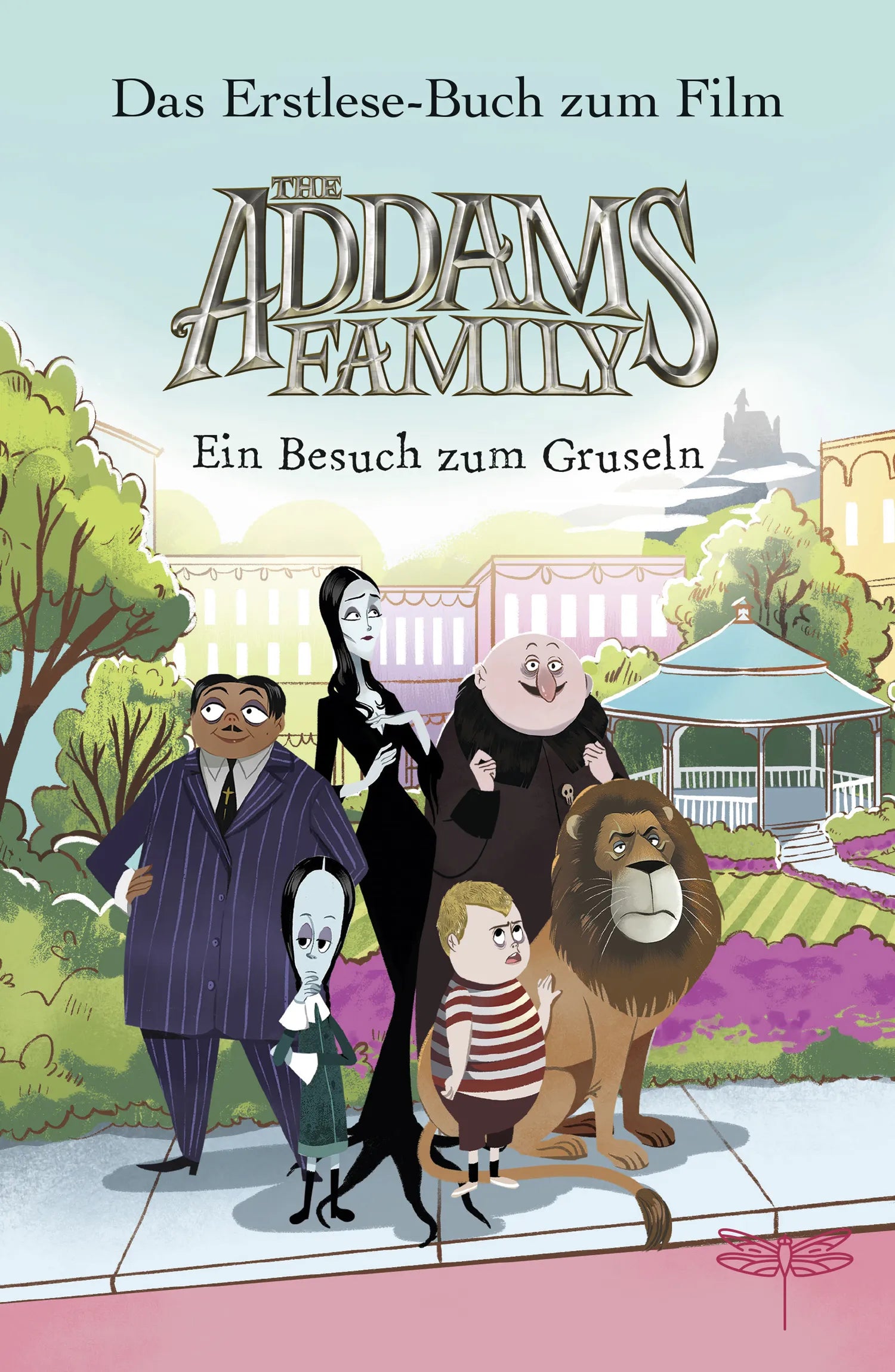 Buchcover von 'The Addams Family - Ein Besuch zum Gruseln. Das Erstlese-Buch zum Film' - Gebundene Ausgabe von Alexandra West