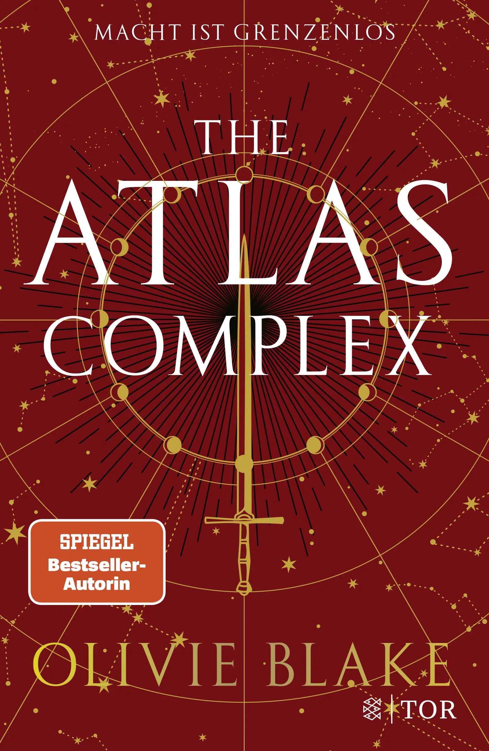 Buchcover von 'The Atlas Complex' - Gebundene Ausgabe von Olivie Blake