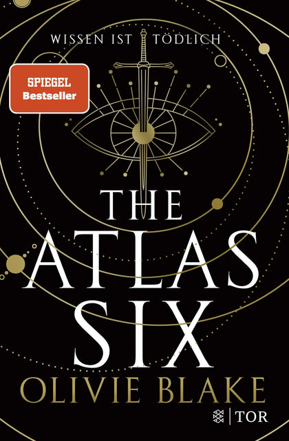 Buchcover von 'The Atlas Six' - Gebundene Ausgabe von Olivie Blake