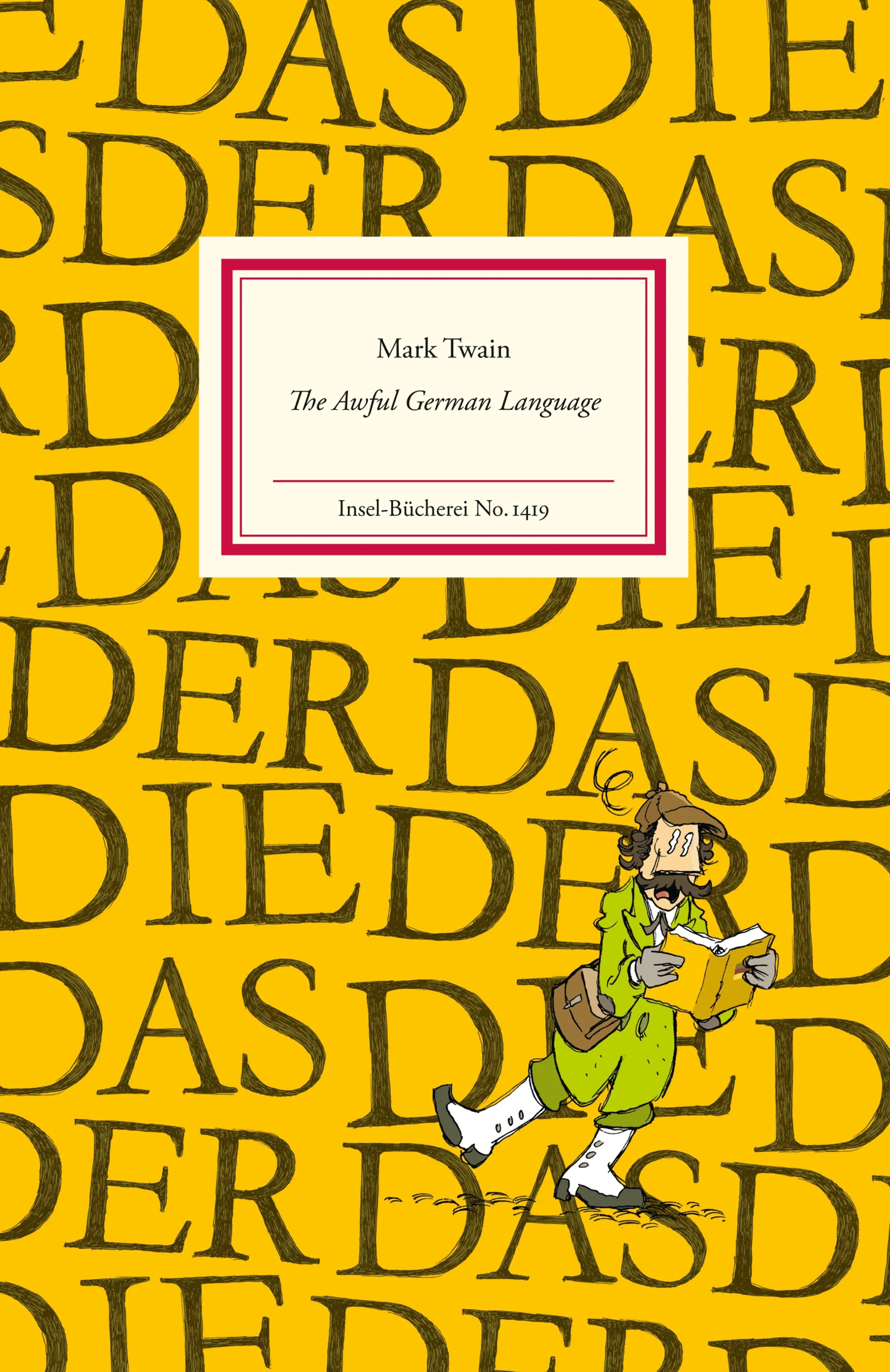 Buchcover von 'The Awful German Language' - Gebundene Ausgabe von Mark Twain