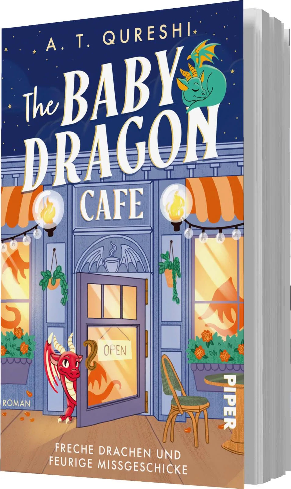 A. T. Qureshi - The Baby Dragon Café