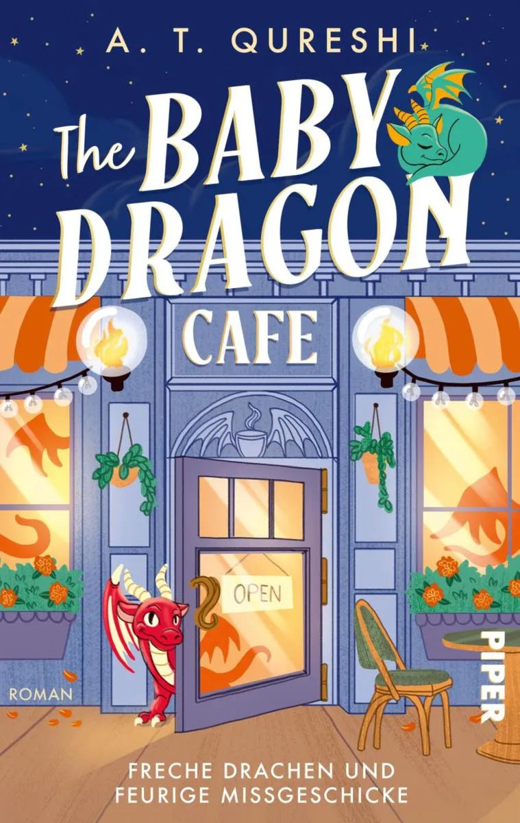 Cover: The Baby Dragon Café (E-Book) von A. T. Qureshi
