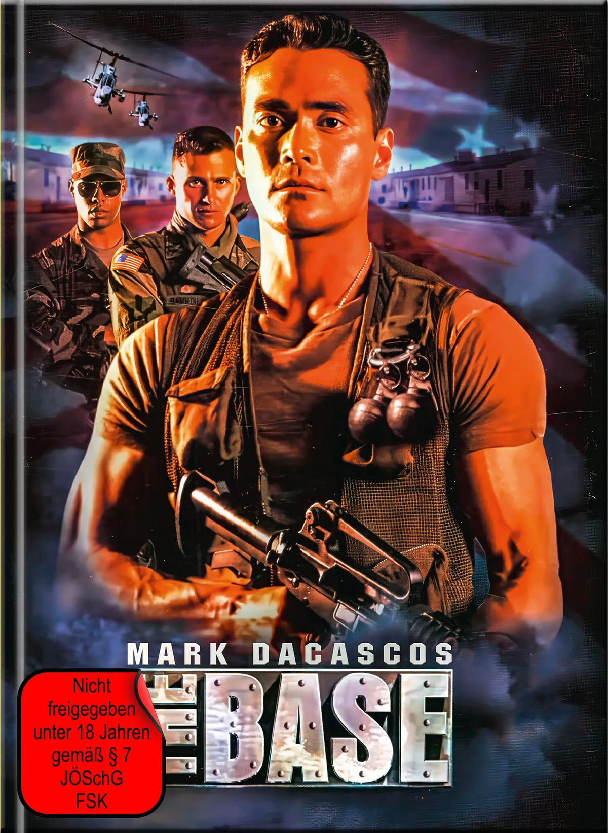 Blu-ray-Cover: The Base - Mediabook. Regie: Mark L. Lester