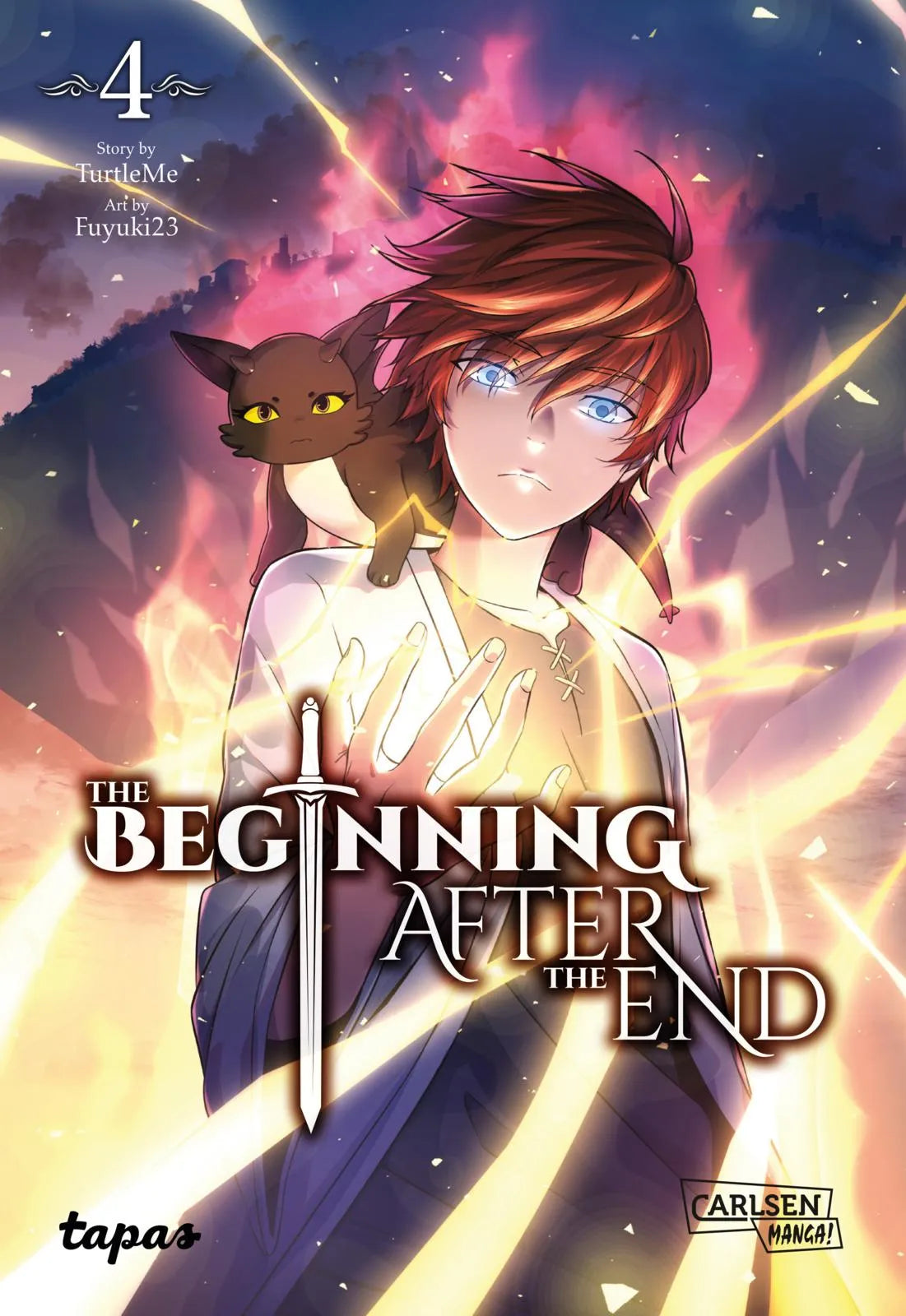Buchcover von 'The Beginning after the End 4' - Taschenbuch von TurtleMe