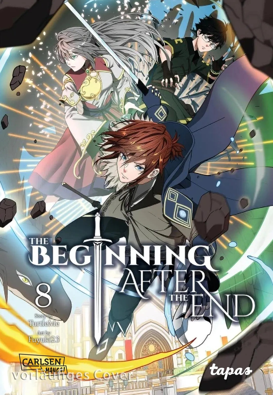 Buchcover von 'The Beginning after the End 8' - Taschenbuch von TurtleMe