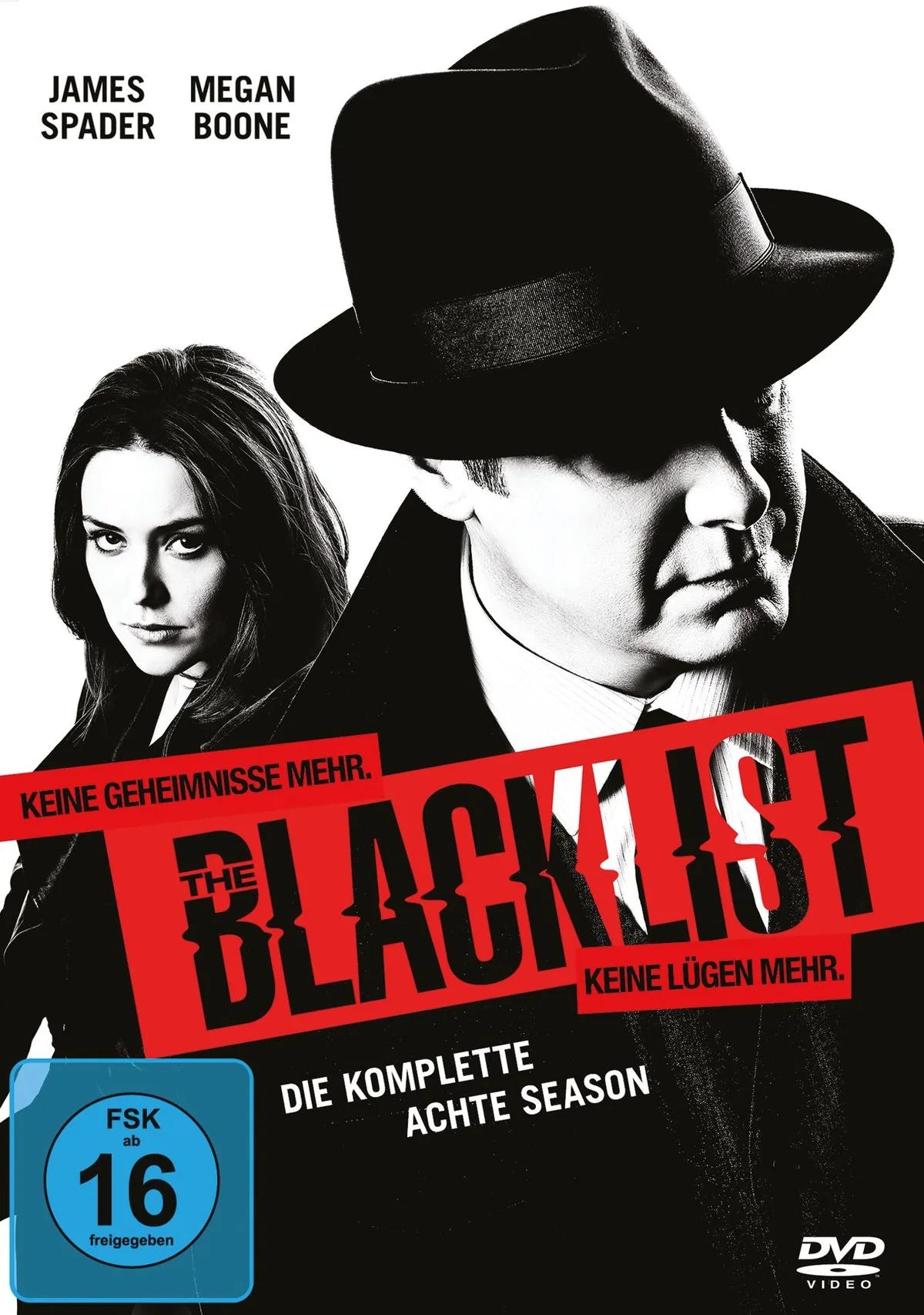 The Blacklist - Die komplette achte Season - DVD