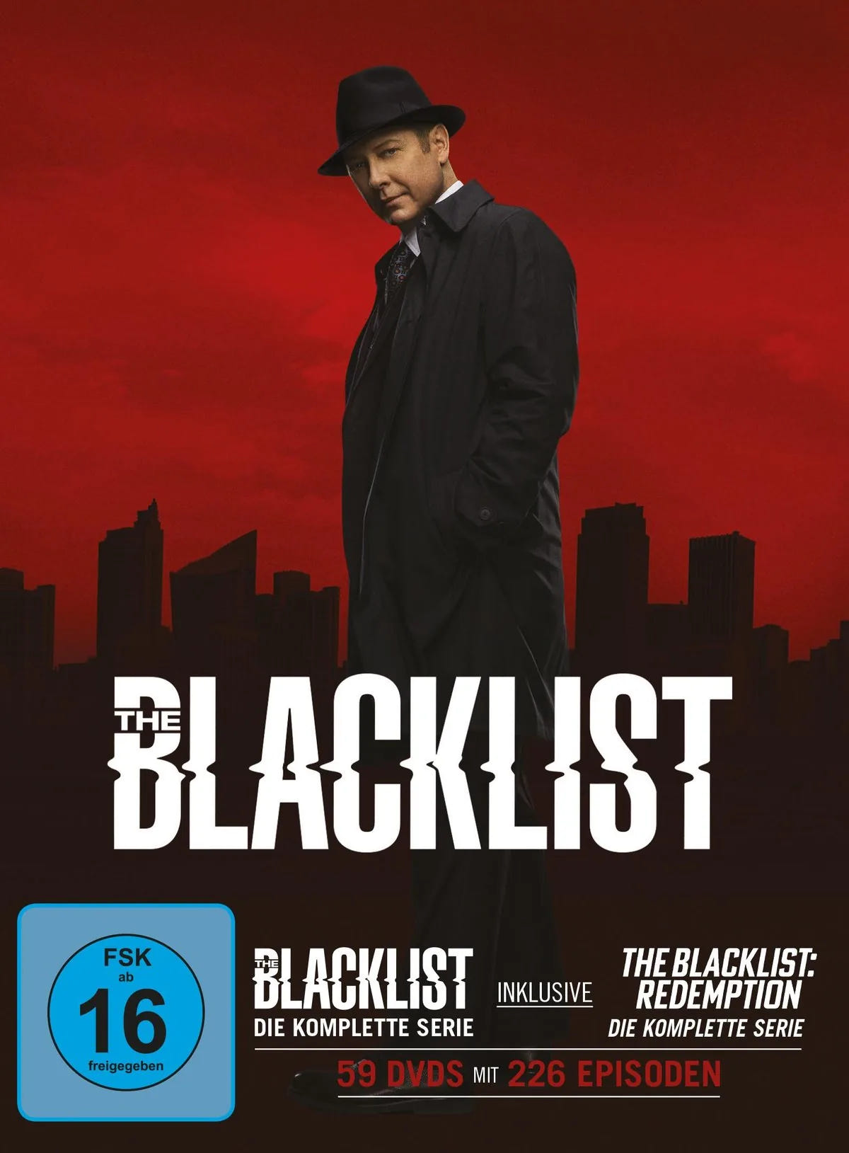 The Blacklist - Die komplette Serie - DVD