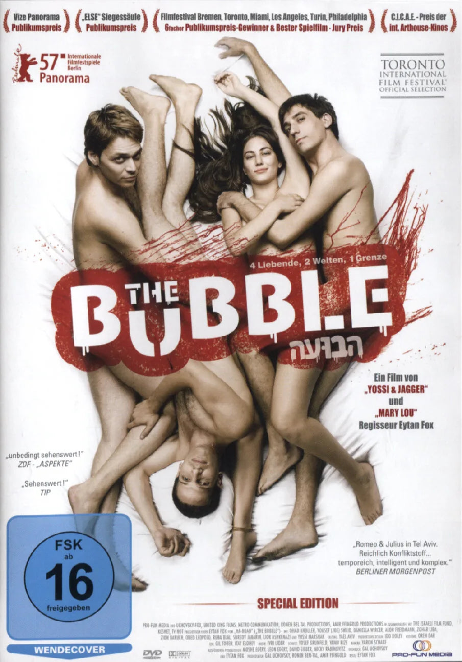 The Bubble - 4 Liebende, 2 Welten, 1 Grenze [SE] - DVD