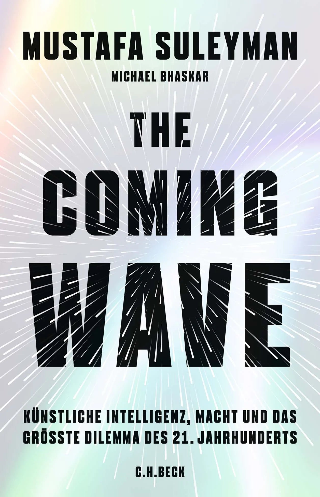 Buchcover von 'The Coming Wave' - Gebundene Ausgabe von Mustafa Suleyman