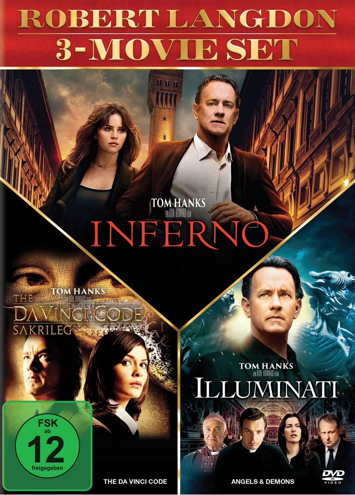 The Da Vinci Code - Teil 1-3  [3 DVDs] - DVD