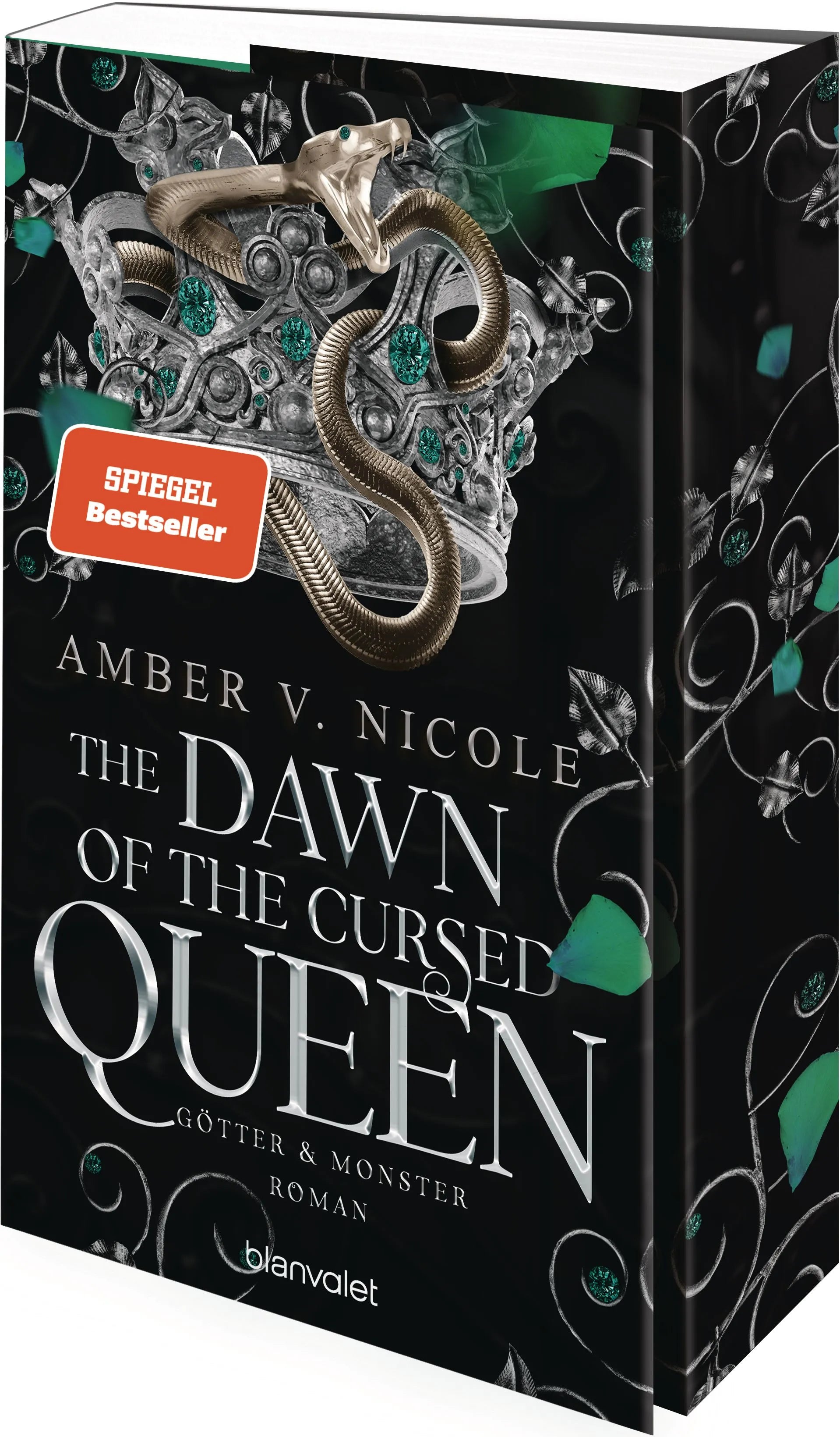 Cover: The Dawn of the Cursed Queen - Götter und Monster 3 (Paperback) von Amber V. Nicole