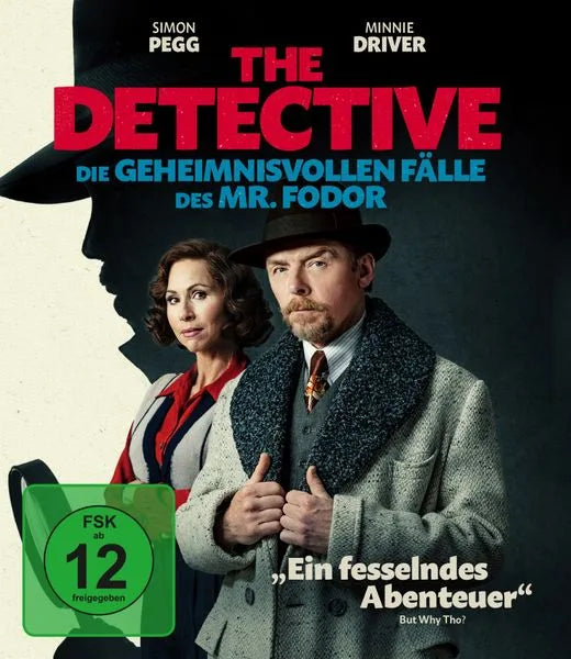 Blu-ray-Cover: The Detective - Die geheimnisvollen Fälle des Mr. Fodor. Regie: Adam Sigal