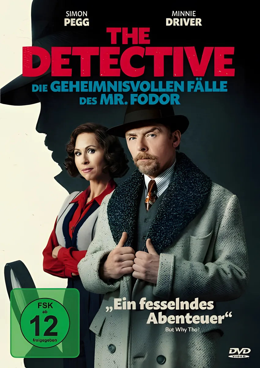 DVD-Cover: The Detective - Die geheimnisvollen Fälle des Mr. Fodor. Regie: Adam Sigal