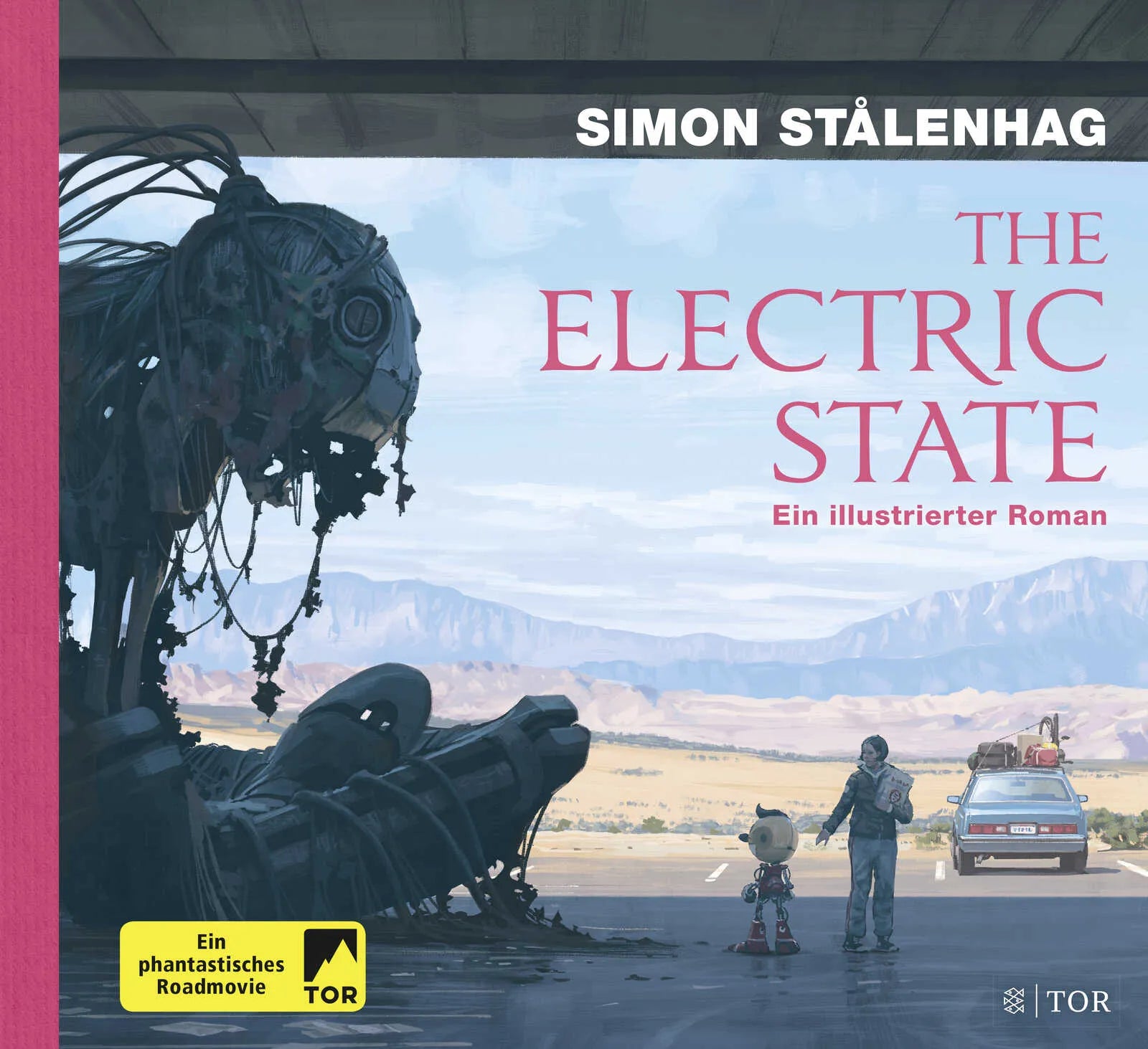 Buchcover von 'The Electric State' - Gebundene Ausgabe von Simon Stålenhag