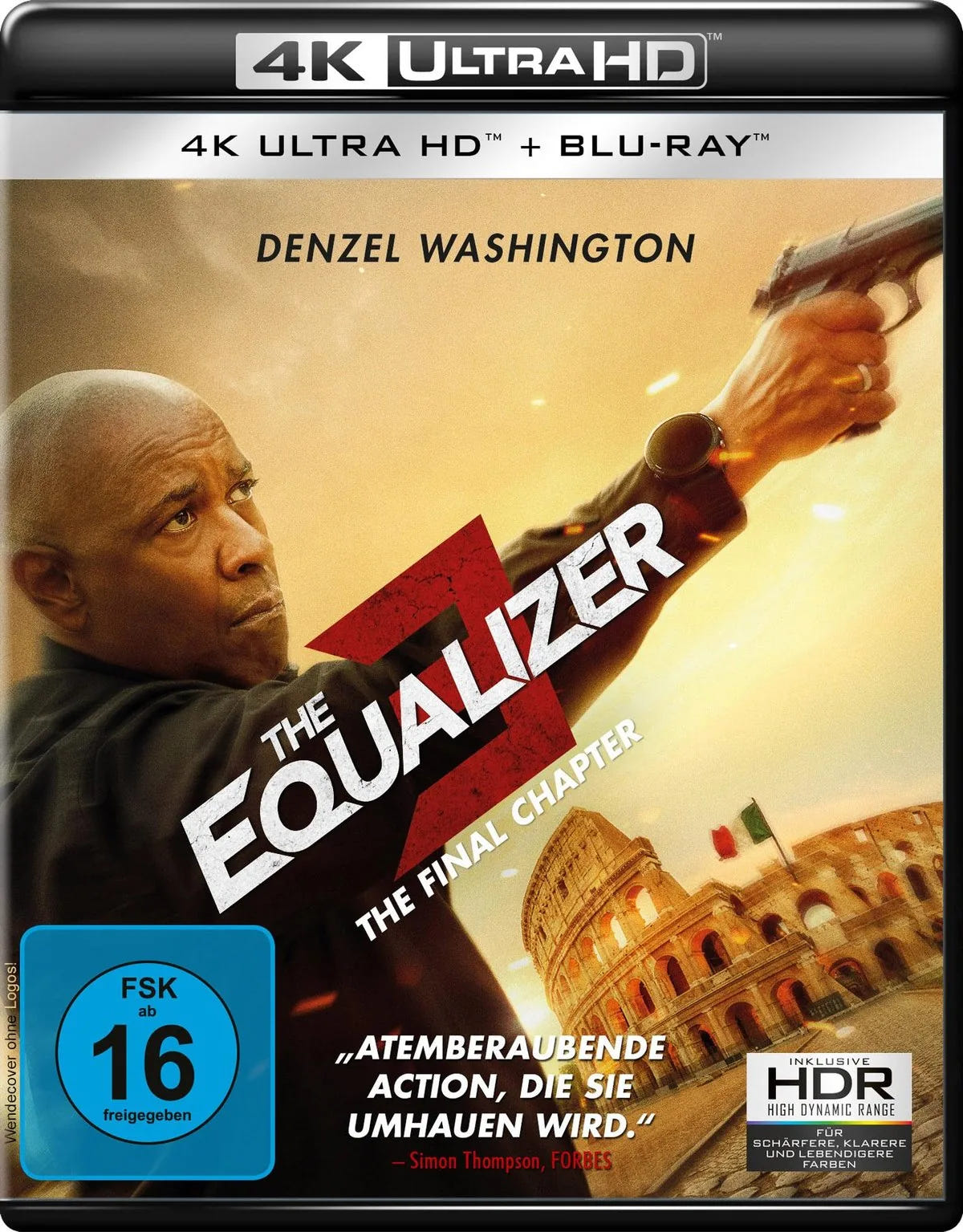 The Equalizer 3 - The Final Chapter - Blu-ray 4K Ultra HD