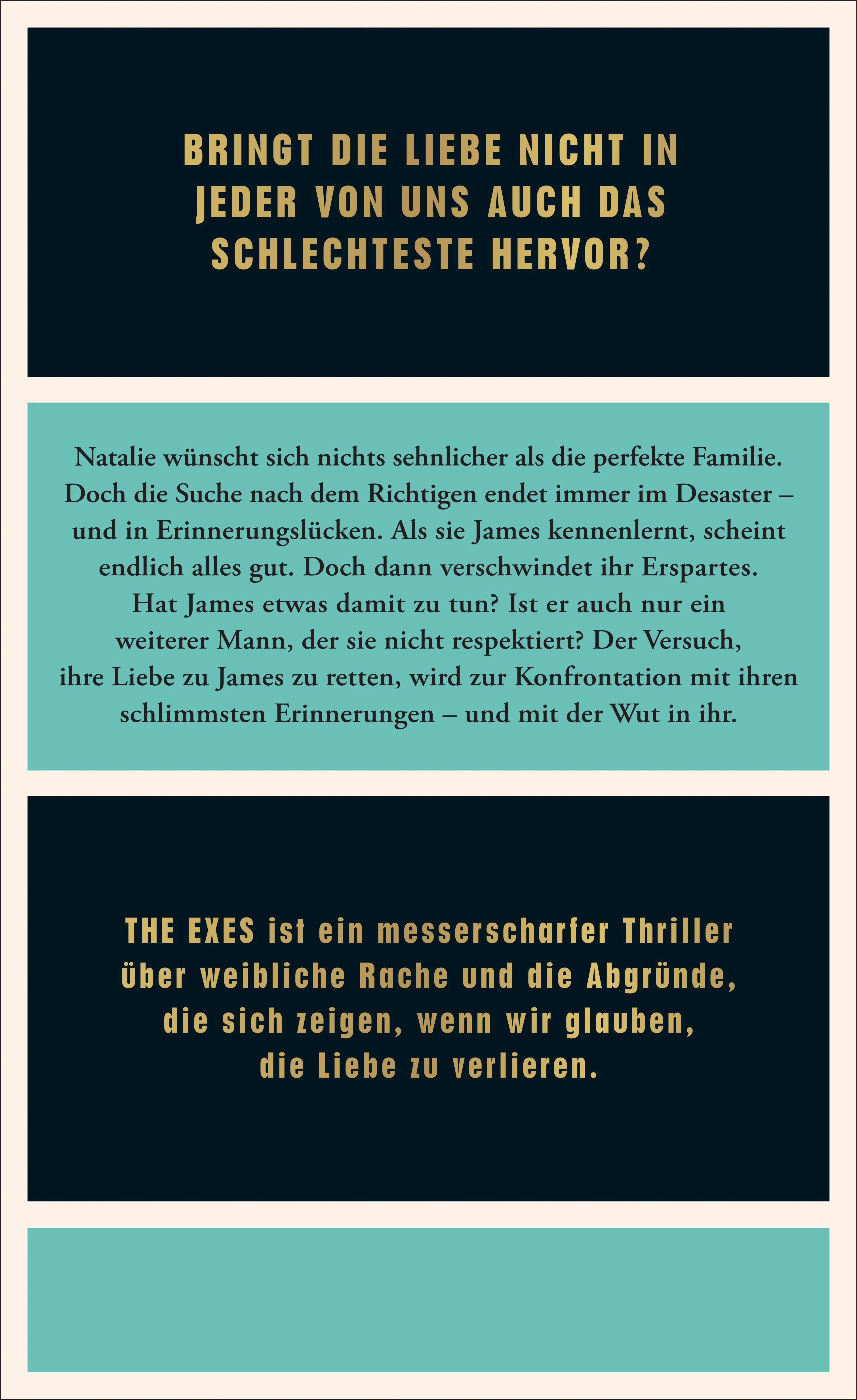Rückseite: The Exes (Hardcover)