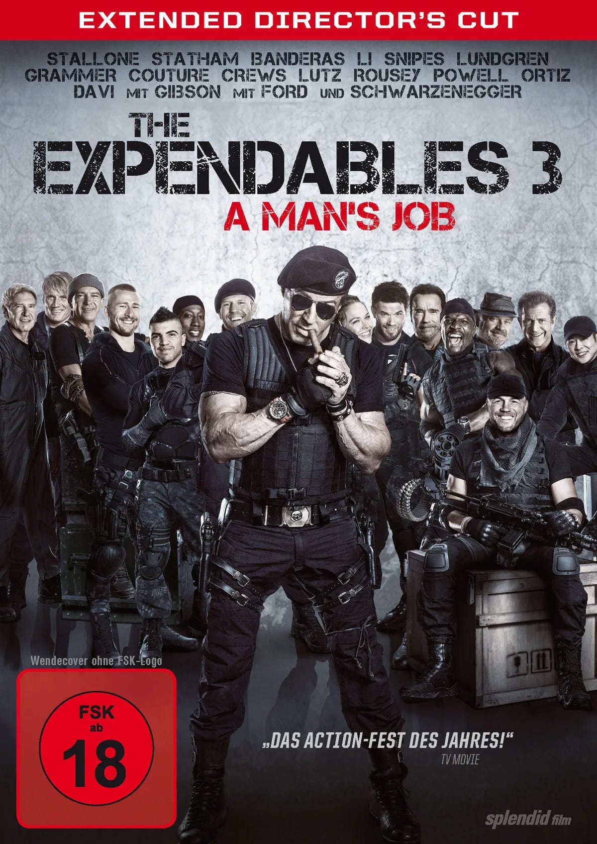 The Expendables 3 - Extended Director's Cut - DVD