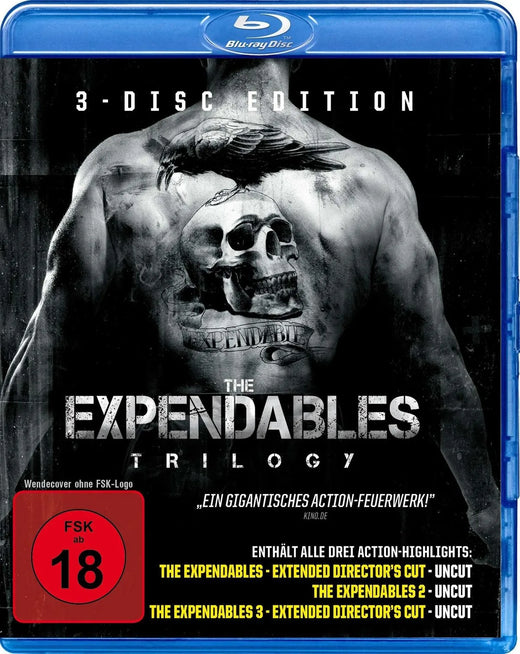 The Expendables Trilogy - Blu-ray