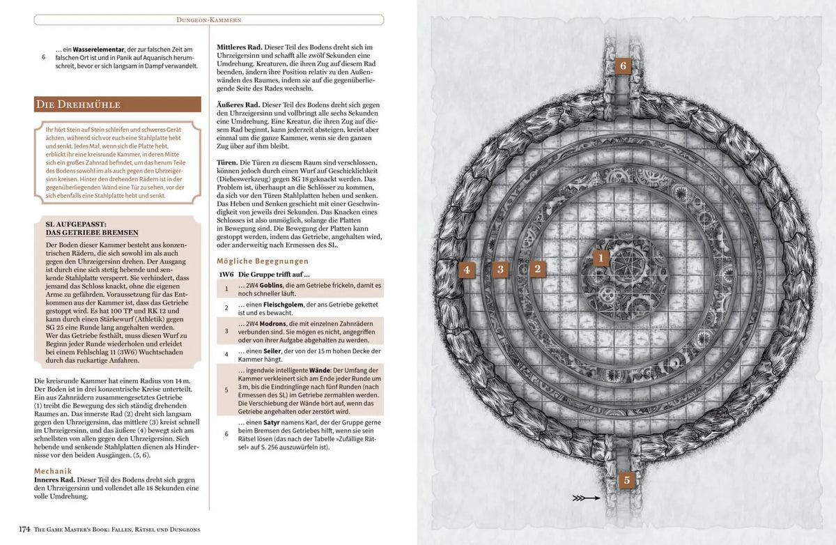 Detailansicht: The Game Master’s Book: Fallen, Rätsel und Dungeons (Hardcover)
