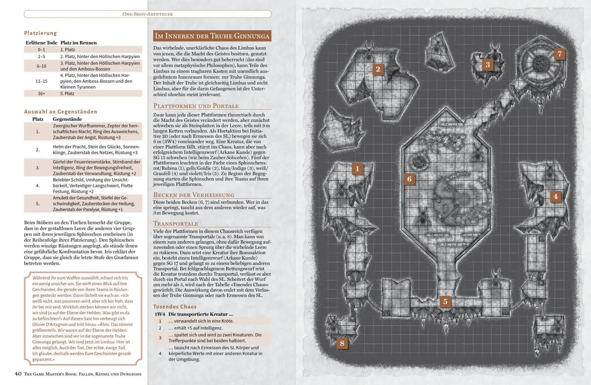 Detailansicht: The Game Master’s Book: Fallen, Rätsel und Dungeons (Hardcover)