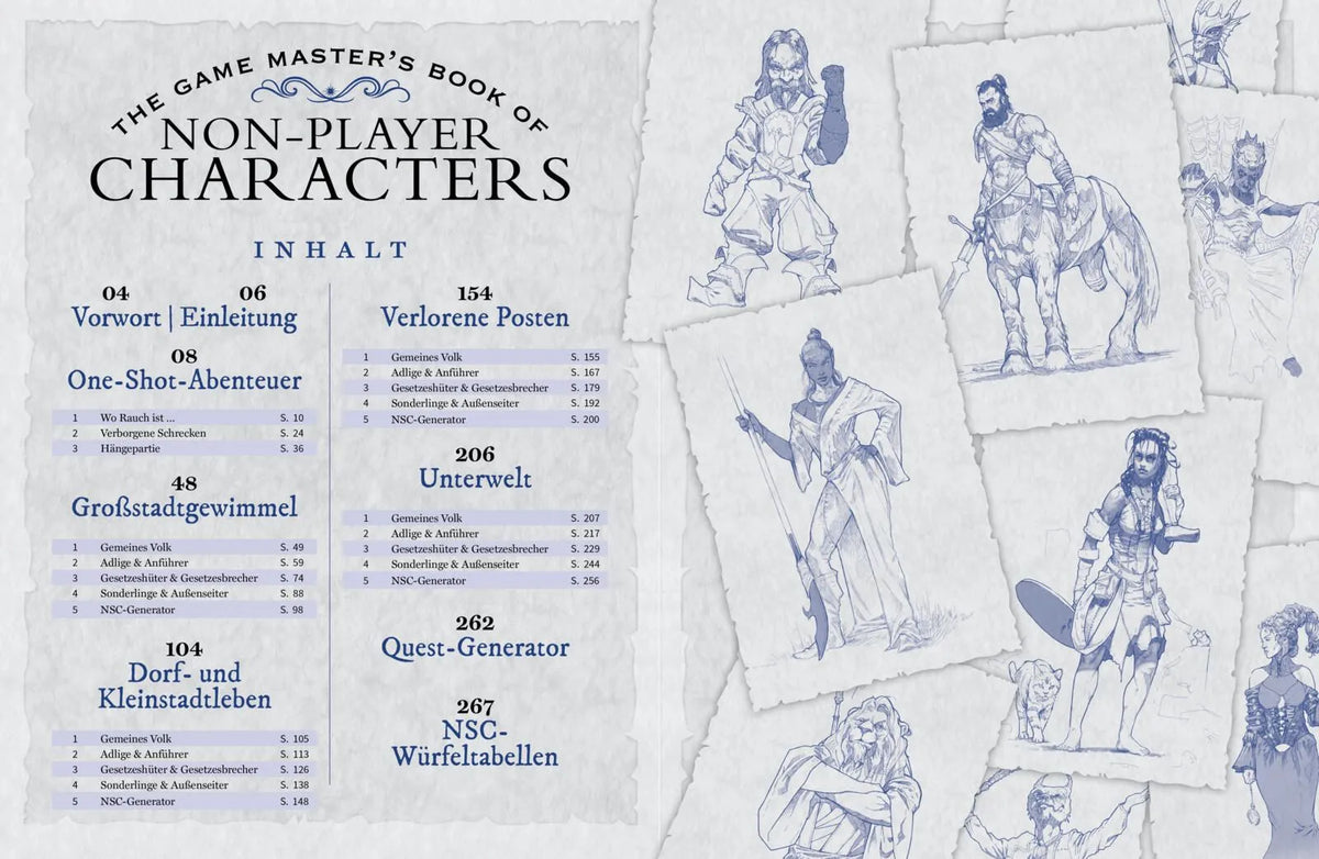 Detailansicht: The Game Master’s Book: Non-Player Characters (Hardcover)