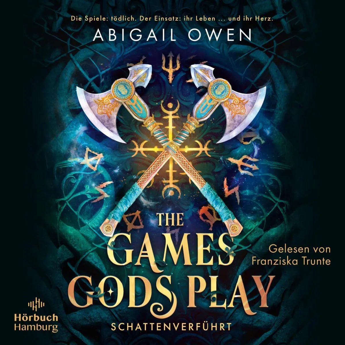 Cover: The Games Gods Play - Schattenverführt (Hörbuch Download) von Abigail Owen