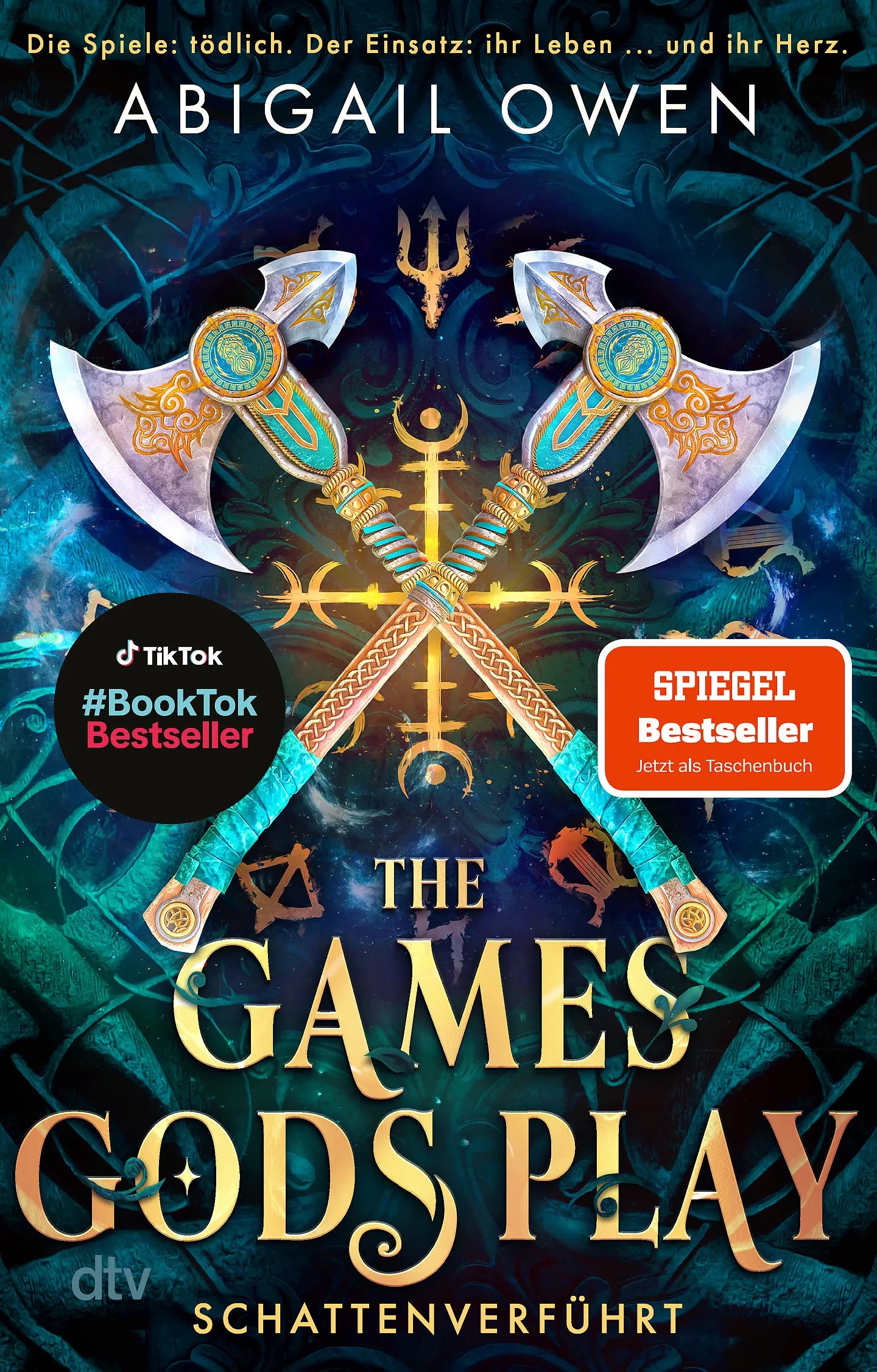 Cover: The Games Gods Play – Schattenverführt (Taschenbuch) von Abigail Owen