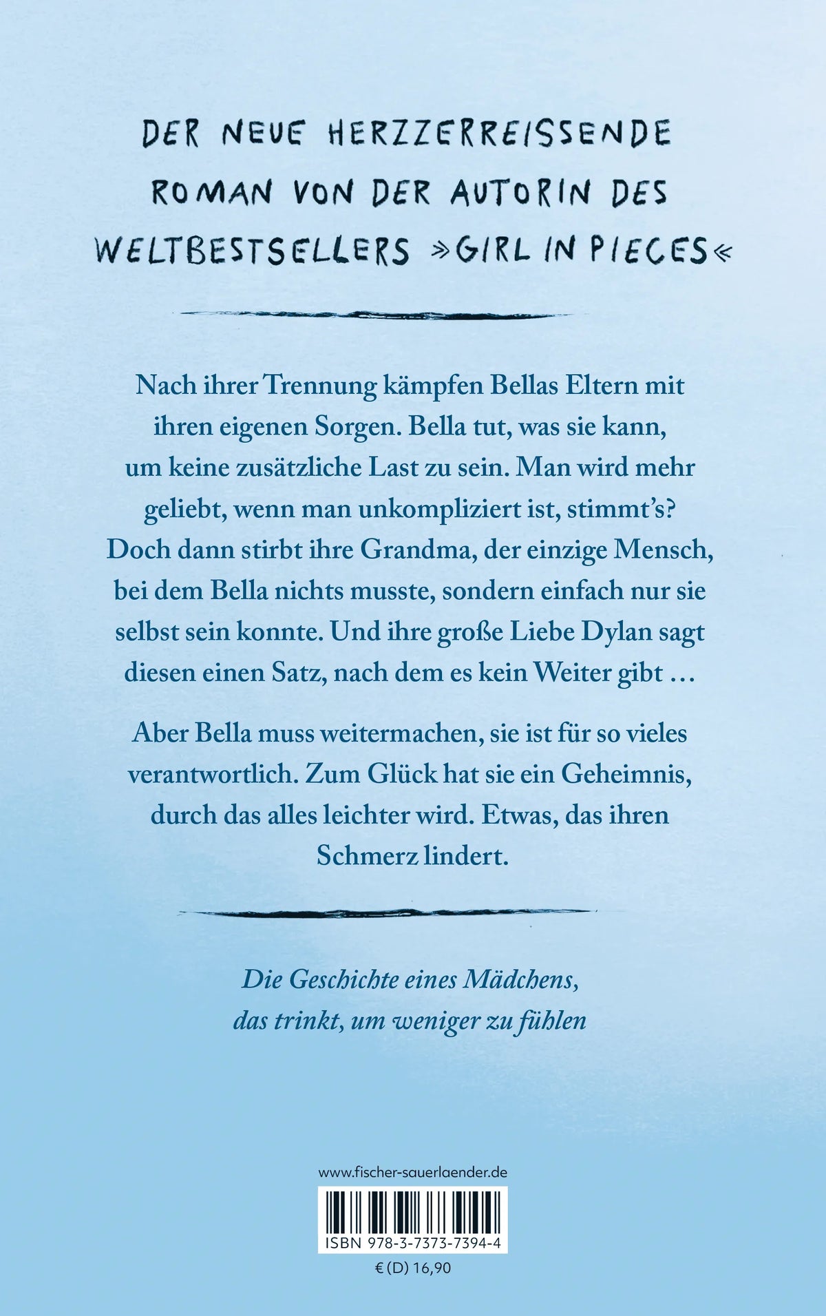Rückseite: The Glass Girl (Paperback)