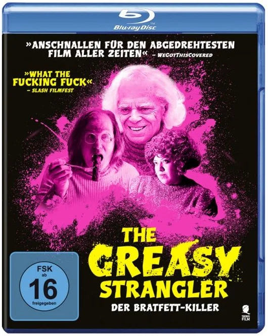 The Greasy Strangler - Blu-ray Disc