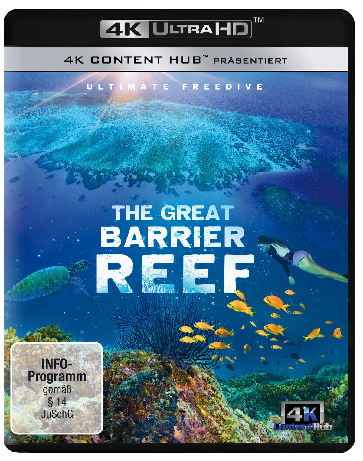 The Great Barrier Reef - Ultimate Freediving - Blu-ray 4K Ultra HD